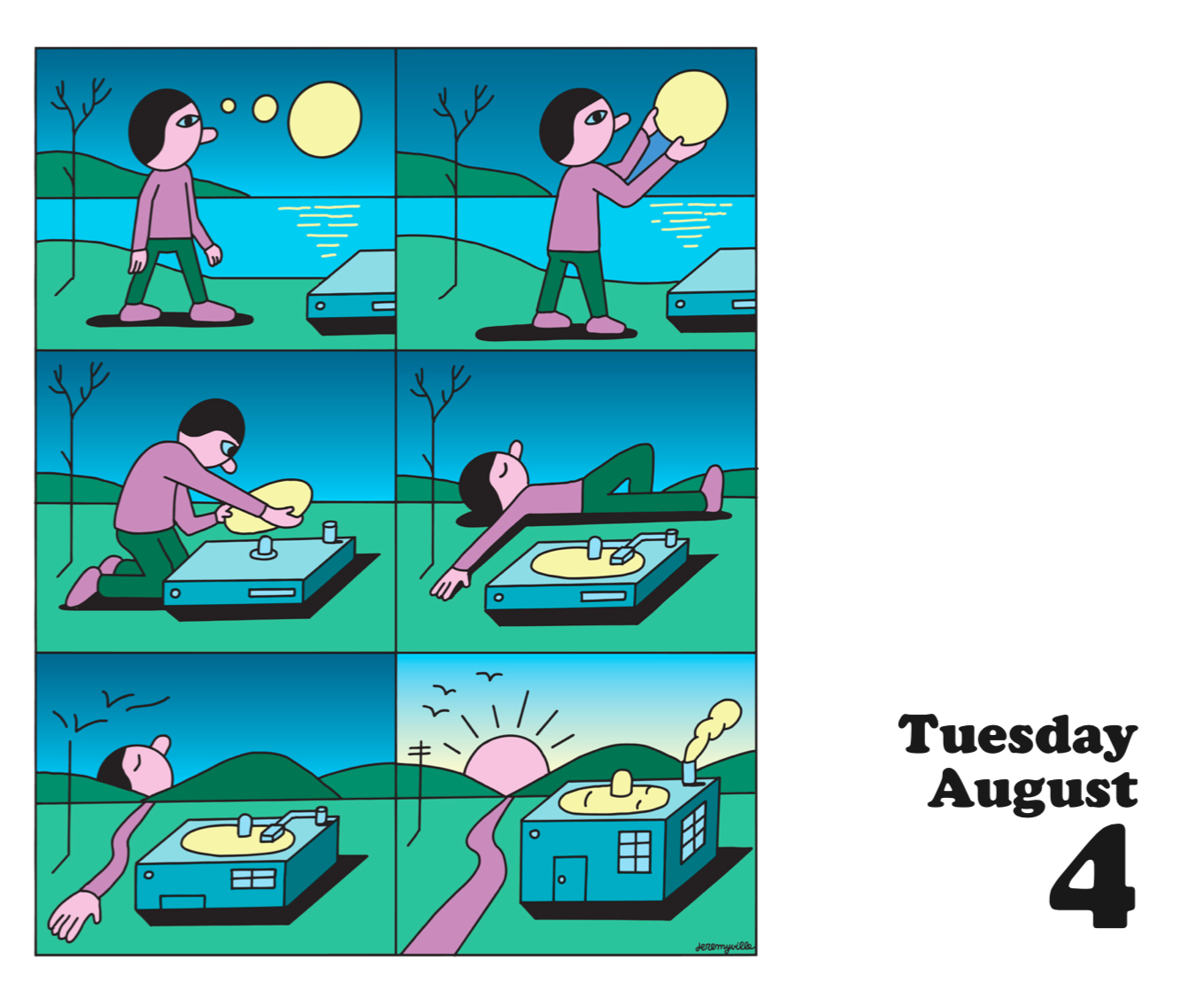 2026 Daily Desktop Calendar - Carton of 20