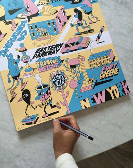 Brooklyn Museum - 18 x 24 inches