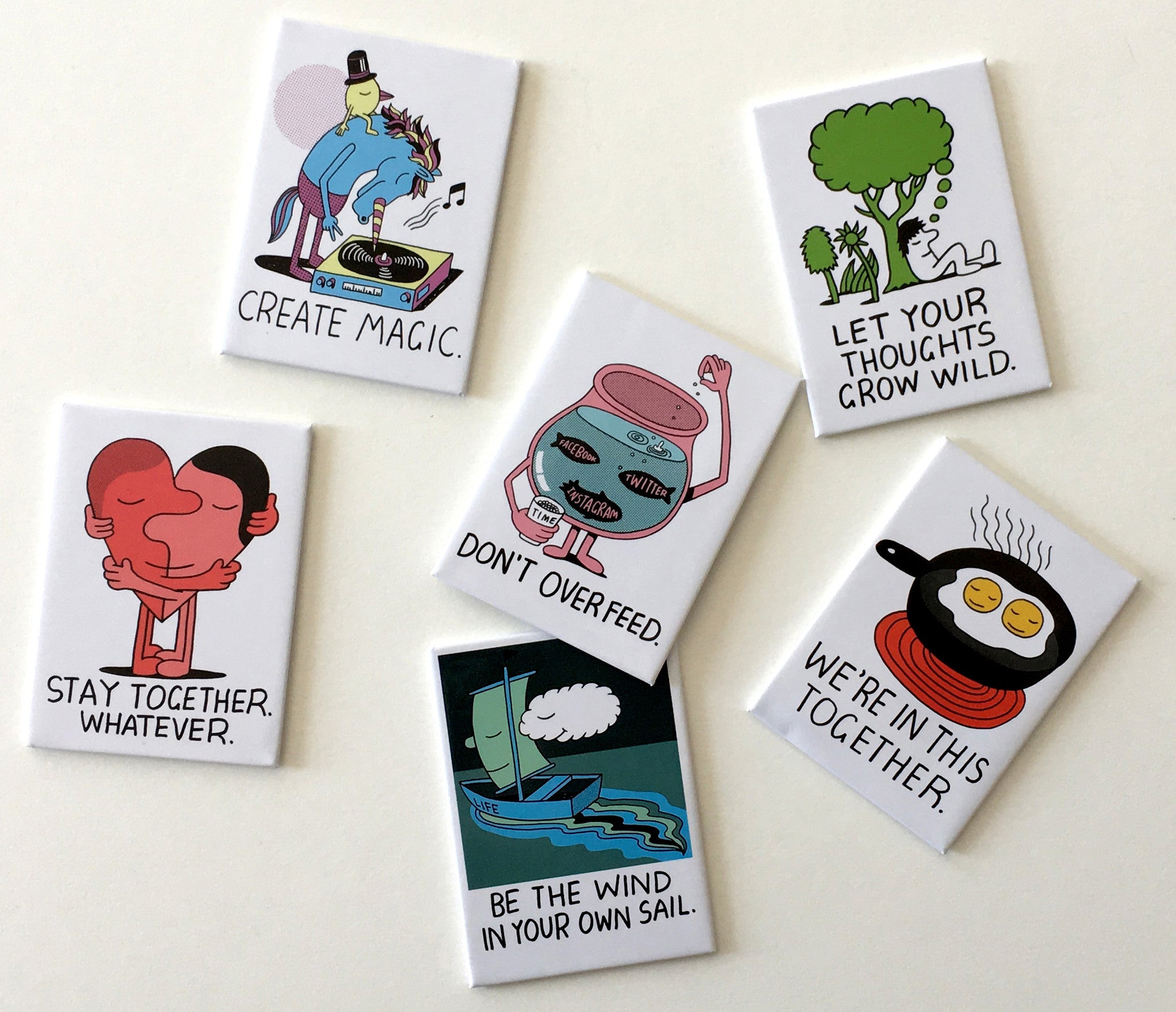 Jeremyville CSA Magnets - Set A