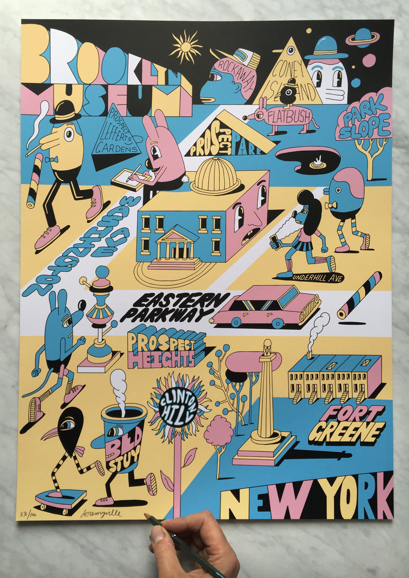 Brooklyn Museum - 18 x 24 inches