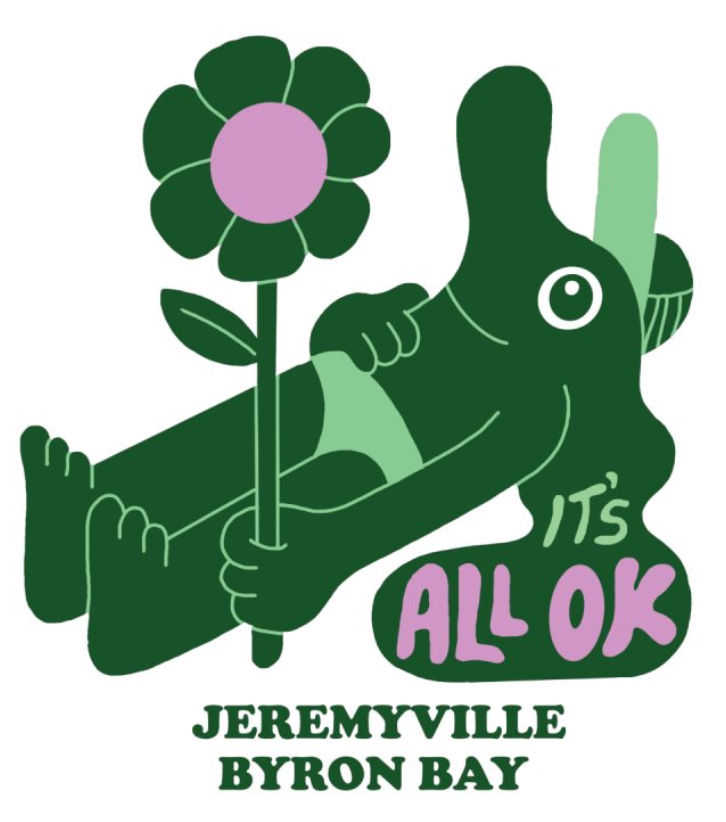 It's All Ok. Jeremyville, Byron Bay