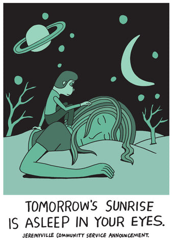 Tomorrow's Sunrise Is Asleep In Your Eyes