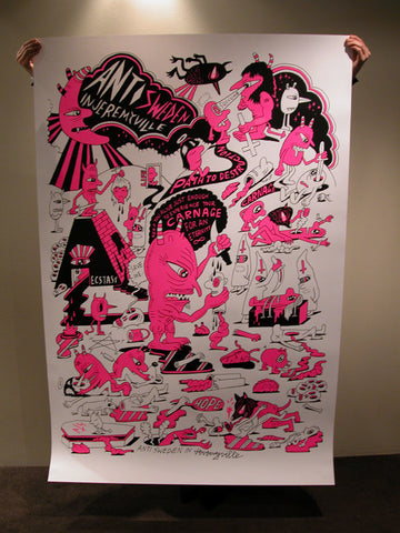 Carnage - Giant screenprint