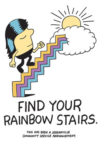 Find Your Rainbow Stairs