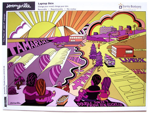 'Double Sunset' Laptop Skins