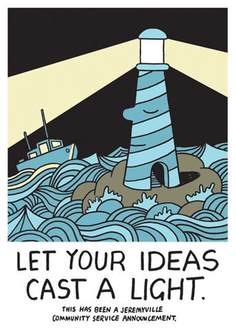 Let Your Ideas Cast A Light