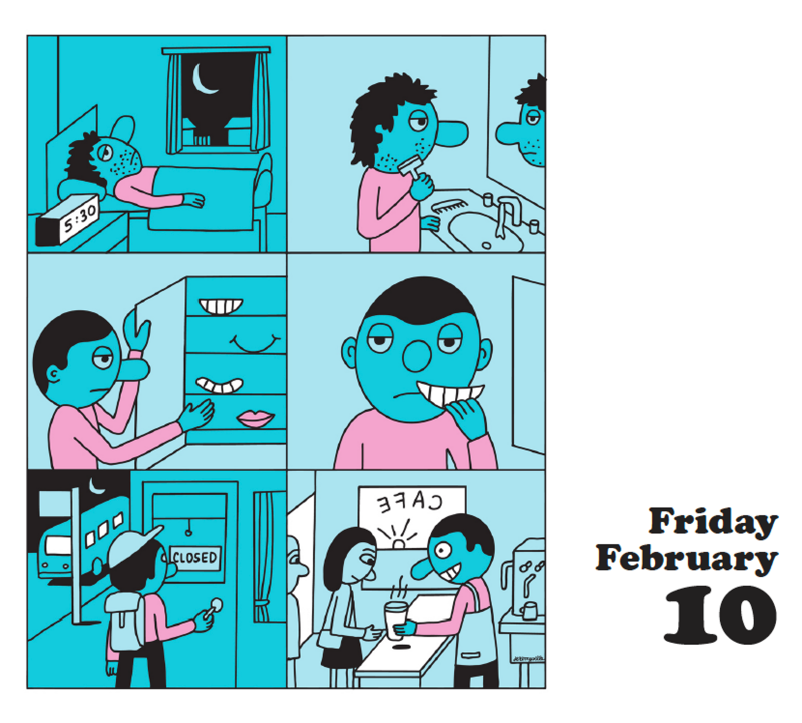 2023 Daily Desktop Calendar Carton of 20