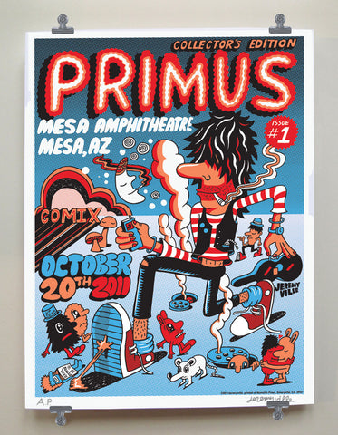 Primus Tour Screenprint